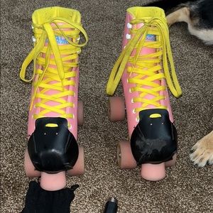 Impala pink roller skates size 8